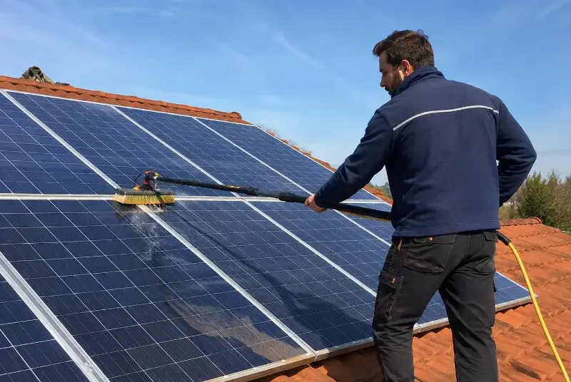 Nettoyage et entretien de panneaux solaires à Pouzauges